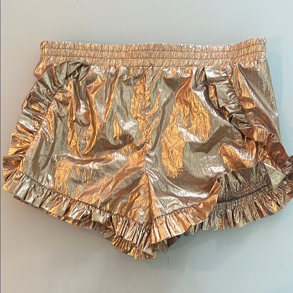 EGG Metallic Gold kids Shorts